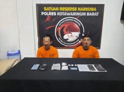 Jualan Sabu di Kamar Kos, Dua Pria di Pangkalan Bun Dibekuk Polisi
