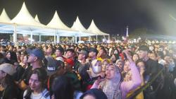 NDX AKA Ramaikan Alun-alun Jepara, HUT Jateng ke-80 Meriah