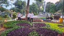 Percantik Taman Apsari Pasca Rusak Saat Pesta Rakyat, Anggaran Rp100 Juta Lebih Ludes Terpakai
