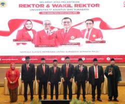 Prof Mulyanto Kembali Pimpin Untag Surabaya, Dua Wajah Baru Perkuat Jajaran Pimpinan, Ini Sosoknya