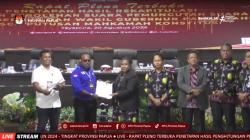 KPU Papua Tetapkan Pasangan MARI-YO Menang PSU Pilgub 2024