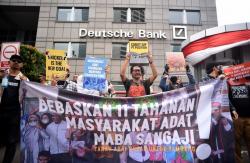 Buntut Penangkapan Aktivis, Koalisi Maba Sangaji Geruduk PT Position Tuntut Pencabutan IUP