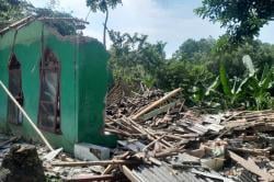 Penampakan Mengerikan Musola Nurul Islam Bojongmangu Roboh usai Diguncang Gempa