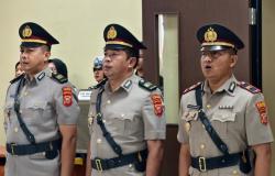 Tiga Kursi Strategis di Polres Pangandaran Resmi Berganti Pejabat