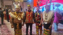Budaya Dayak Meriahkan HUT RI ke-80 di Bangkok, Dunia Terpukau