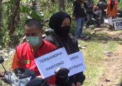 Sadis! Suami Tega  Bunuh Istri lalu Buang Mayat di Hutan Jati Ponorogo