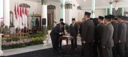 Sejumlah Pejabat Eselon ll Dirotasi, Bupati Madiun Berharap Dapat Amanah ‎
