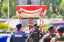 Kapolri Listyo Sigit Pimpin Upacara Hari Juang Polri di Surabaya, Monumen M. Jasin Diresmikan