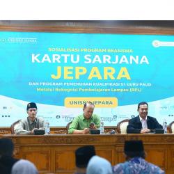 Resmi Dibuka Beasiswa Kartu Sarjana Jepara 2025, Ini Cara dan Syarat Daftar