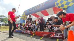 Seru! Bocil-Bocil Adu Ketangkasan di Banyu Bening Pushbike Cup Ambarawa