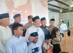Kolaborasi TNI AL, BNPB, dan KASAI,  Gelar Sedekah Kemerdekaan untuk Yatim Piatu