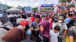 Lautan Manusia Penuhi Alun-alun Kidul Boyolali, Jalan Sehat HUT RI Banjir Hadiah