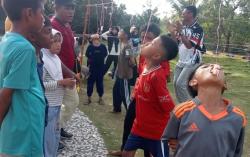 Warga Teluk Uma Karimun Tumpah Ruah Rayakan Pesta Rakyat HUT RI