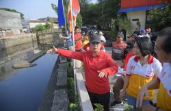Wali Kota Semarang AgustinaTinjau Penataan Kawasan Kota Lama dan Sungai Semarang