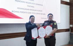 Perkuat Tata Kelola Pemerintahan, Agustina Teken Kerja Sama dengan Kejaksaan Negeri