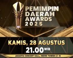 iNews TV Undang Gubernur Kalteng untuk Menerima Award PDA 2025 di Jakarta