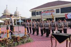 Kapolres Grobogan AKBP Ike Yulianto Pimpin Upacara Sertijab 3 Kasat dan 5 Kapolsek, Ini Daftarnya