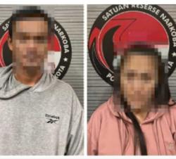Sepasang Kekasih di Cirebon Ditangkap Polisi, Simpan 29 Paket Sabu Siap Edar