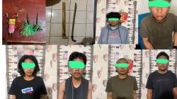 Polisi Sita Samurai, Parang, dan Busur dari Enam Remaja Terduga Pelaku Pengancaman di Polman