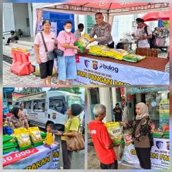 Ditlantas Polda Kalteng Gelar Gerakan Pangan Murah Dukung Program Pemerintah dan Kendalikan Inflasi