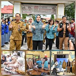 Program Prabowo di Kalteng Berjalan Lancar, Siswa Antusias Ikuti CKG dan MBG