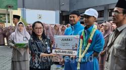 Besok Juara 1 Nasional O2SN Diksus Siswa SMA Al Irsyad Kota Tegal, M Hafiz Terima Apresiasi Disdikbu
