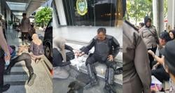 BREAKING NEWS Kepala Robek hingga Kaki Patah, Sejumlah Polisi Jadi Korban Ricuh Demo DPRD Sumut
