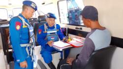Satpolairud Periksa Perahu Nelayan di Perairan Pemalang