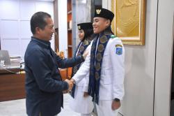 Ikon Muda NTB! Arafat Hanif Pelajar AMMAN Academy Tercatat dalam Sejarah Paskibraka Nasional 2025