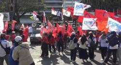 Demo Buruh di Semarang Tuntut Hapus Outsourcing dan Tolak Upah Murah