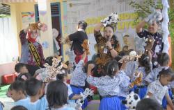 Roadshow Bunda Literasi Dimulai, Wali Kota Semarang Agustina Bawa Semangat Gemar Membaca bagi Anak