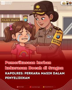 Dugaan Kasus Kekerasan Seksual Bocah 7 Tahun di Sragen Mulai Terungkap