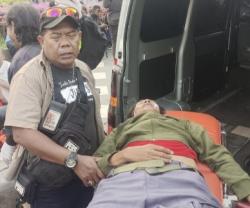 Jurnalis Surabaya Jadi Korban Ricuh Demo di Depan Gedung Grahadi, Terkena Serpihan Gas Air Mata