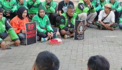 Kapolres dan Puluhan Ojol Kota Probolinggo Gelar Doa Bersama untuk Mendiang Affan Kurniawan