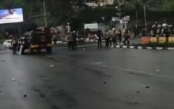 Demo di Semarang Ricuh, Massa Bakar Mobil dan Pos Satpam di Belakang Kantor Gubernur Jateng
