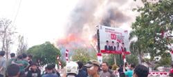 Demo Mahasiswa NTB Memanas, Gedung DPRD di Jalan Udayana Ludes