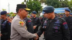 Pertebal Pengamanan, Polda Kaltim Kirim 100 Personel Brimob ke Jakarta