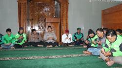 Doa Bersama untuk Driver Ojol Korban Unjuk Rasa Digelar di Polres Nganjuk