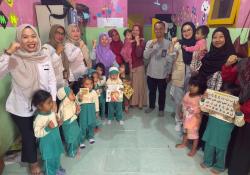 Tiga TPA di Kota Cilegon Dapat Sentuhan Program Ramah Anak