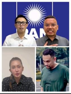 2 Politisi PAN Eko Patrio-Uya Kuya, 2 Politisi Nasdem Sahroni-Nafa Urbach Dinonaktifkan