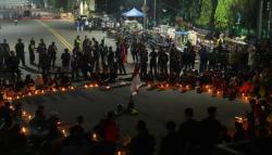 Solidaritas Nasional, Ojol di Cilegon Gelar Doa untuk Affan Kurniawan