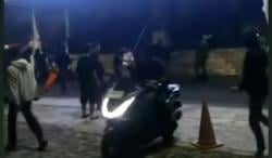 Bergerak Dinihari, Massa Bermotor di Palembang Rusak Fasilitas Umum di DPRD Sumsel dan Pos Polisi