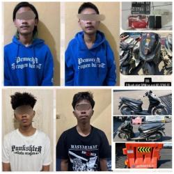 Polres Sragen Tetapkan 4 Tersangka Kasus Aksi Anarkis