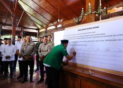 Kudus Gelar Deklarasi Kudus Damai di Pendapa Kabupaten