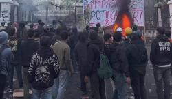 Bandung Kembali Mencekam, Kelompok Anarko Lempar Molotov ke Gedung DPRD Jabar
