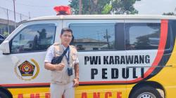 Jelang Aksi Demonstrasi, PWI Karawang Siagakan 1 Ambulans di Sekitar Lokasi