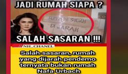 Rumah yang Dijarah Massa Diduga Milik Nafa Urbach Ternyata Bukan, Milik Zack Lee Mantan Suaminya