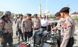 Sukoharjo Siaga Penuh, Polisi Gelar Apel Gabungan Hadapi Potensi Krisis Keamanan