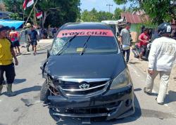 Tragis! Remaja 15 Tahun Tewas Tertabrak Avanza di Jalan Poros Majene–Mamuju