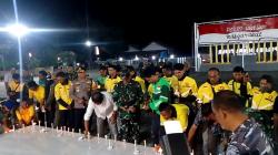 Pesan Damai dari Seribu Lilin: Forkopimda dan Ojol Sumba Timur Tegaskan Tolak Anarki